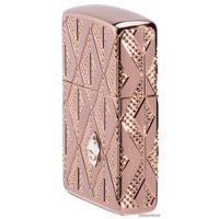 Зажигалка Zippo Armor Geometric Diamond Pattern Design 49702