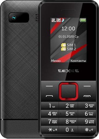 TeXet TM-207 (черный/красный)