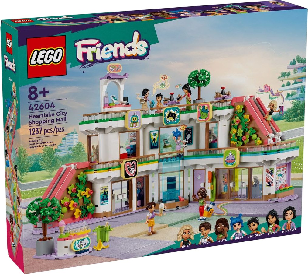 

Конструктор LEGO Friends 42604 Торговый центр Хартлейк Сити