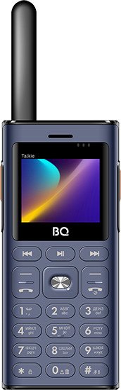 Кнопочный телефон BQ BQ-2010 Talkie (темно-синий/черный)