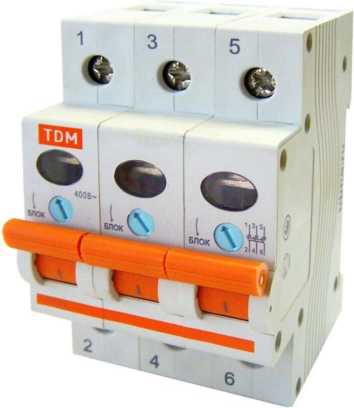 

Выключатель нагрузки TDM Electric SQ0211-0024 (мини-рубильник)