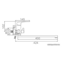Смеситель Ledeme L2272
