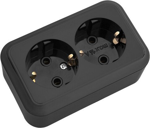 

Розетка Bylectrica РА16-261 (черный)