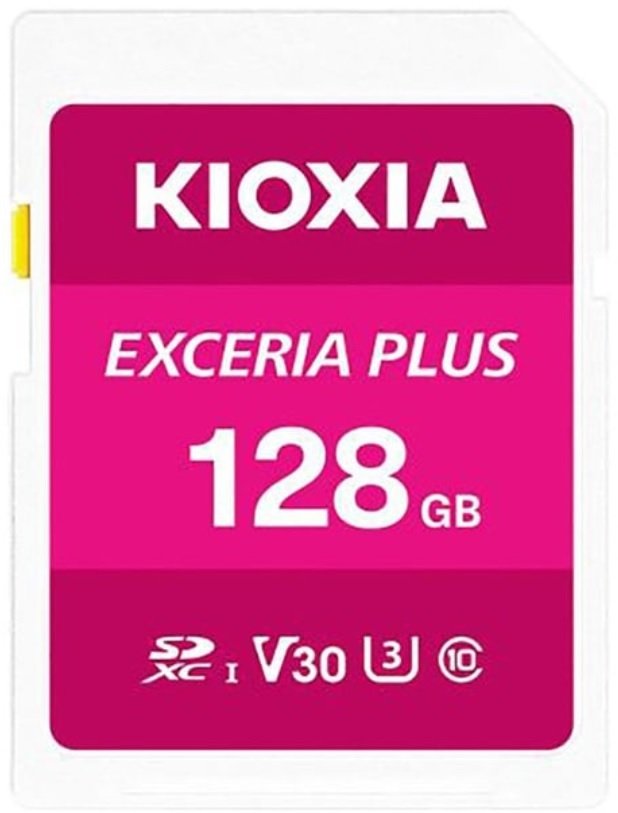 

Карта памяти Kioxia Exceria Plus SDXC LNPL1M128GG4 128GB