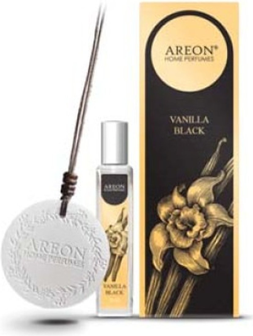 Ароматизатор Areon Ceramic Disc Vanilla Black ARE-ACD05 (20 мл)