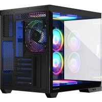 Корпус MODECOM Volcano Panorama Apex ARGB 3F Midi (темно-серый)