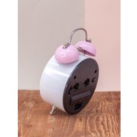 Настольные часы ILikeGift Funny cat JH810-03 (белый)