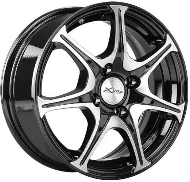 

Литые диски X'trike X-110 14x6" 4x108мм DIA 67.1мм ET 38мм BKFP