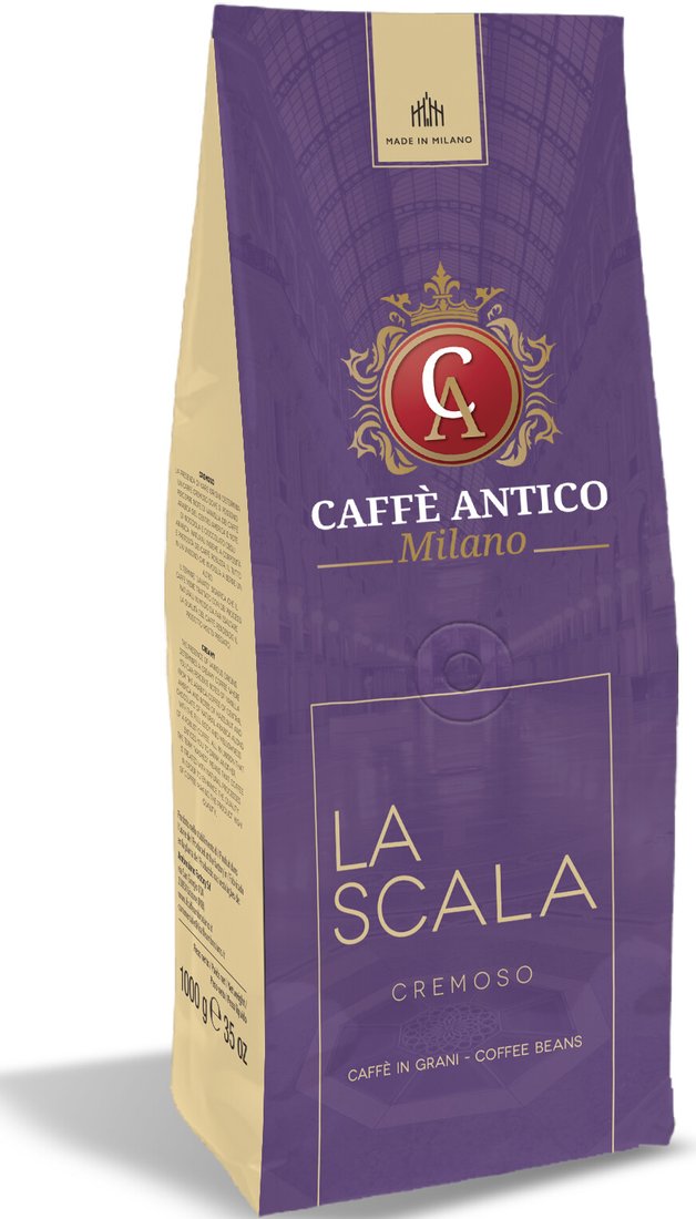 

Кофе Ambrosiano Cremoso La Scala зерновой 1 кг
