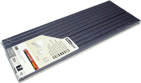 

Металлический канал для переплета OPUS Classic 304x7 мм OCH0730410SZA (10 шт, серый)