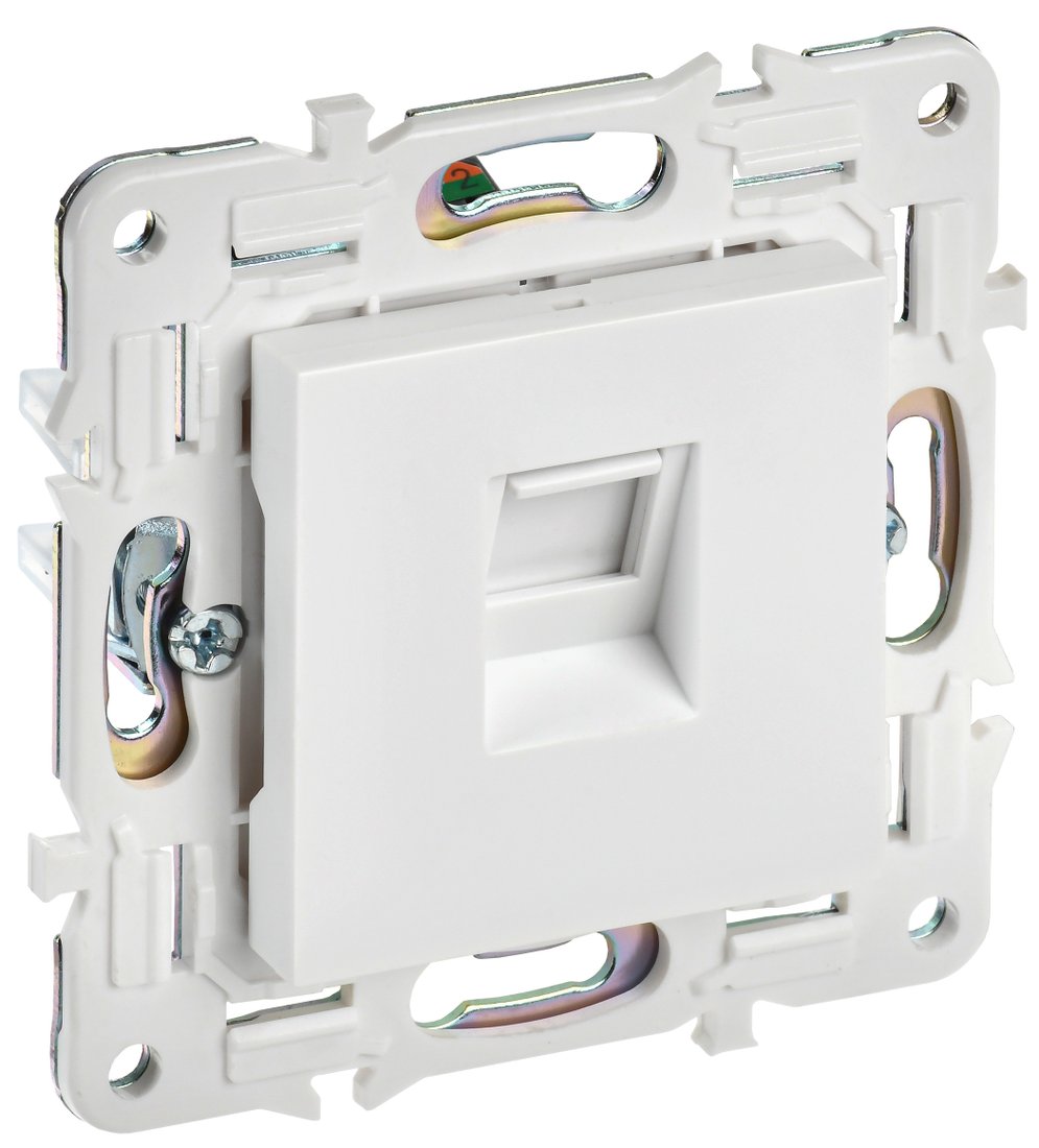 

Розетка компьютерная IEK Skandy SK-K10-1-K01