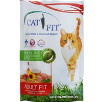 Сухой корм для кошек Cat Fit Для взрослых кошек мясное ассорти 10 кг