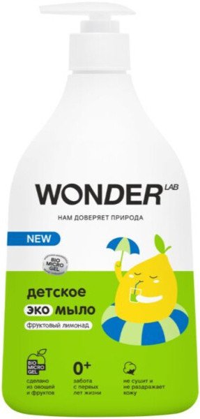 

Мыло жидкое детское Wonder LAB фруктовый лимонад 540 мл