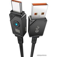 Кабель Baseus Unbreakable Series USB Type-A - USB Type-C (1 м, черный)