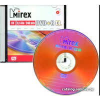 DVD+R диск Mirex 8.5Gb 8x UL130062A8S (1 шт.)