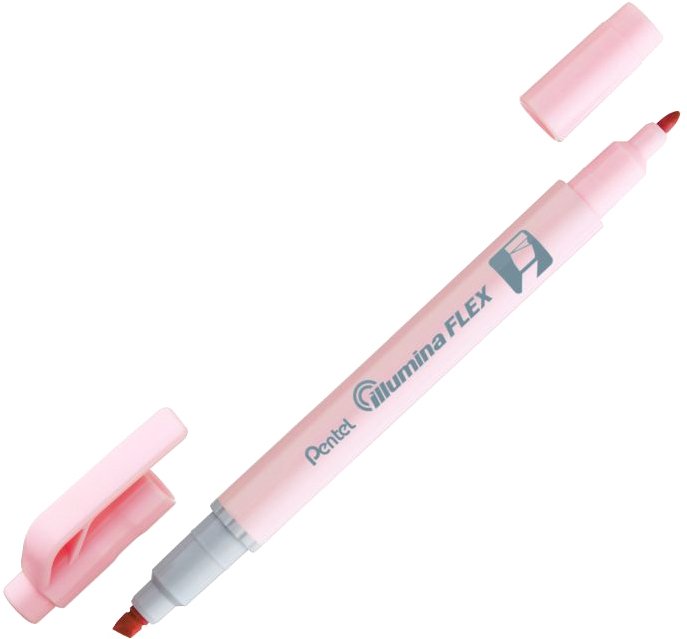 

Текстовыделитель Pentel Illumina Flex SLW11P-P (пастельный розовый)