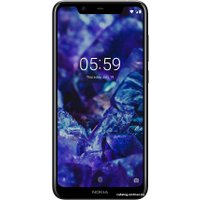 Телефон Nokia 5.1 Plus (глянцевый черный)