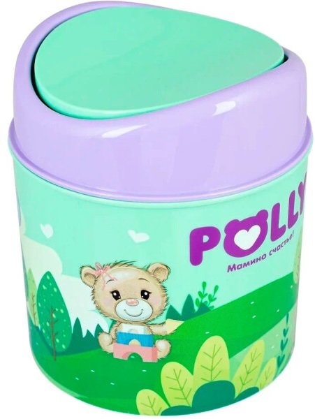 

Мусорное ведро Полимербыт Polly 4339020