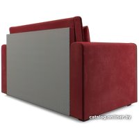 Диван Мебель-АРС Санта (бархат красный Star Velvet 3 Dark Red)
