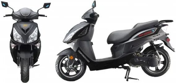 Скутер Hors 158 New (черный)