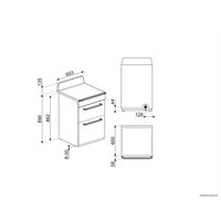 Кухонная плита Smeg TR62IP2