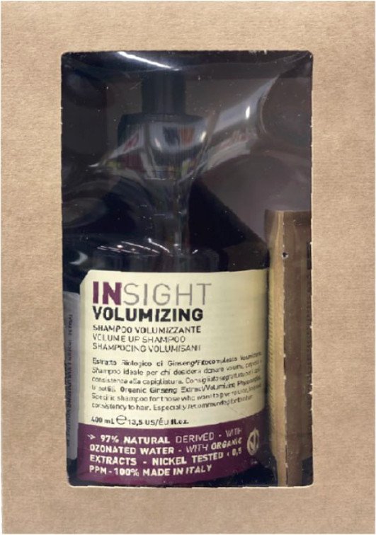 

Набор средств Insight Volumizing MIVO132 (Шампунь для объема волос волос Volume up Shampoo IVO132 400 мл + PMIN007 +)