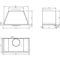 Кухонная вытяжка Akpo Neva II 60 WK-12 (белый)