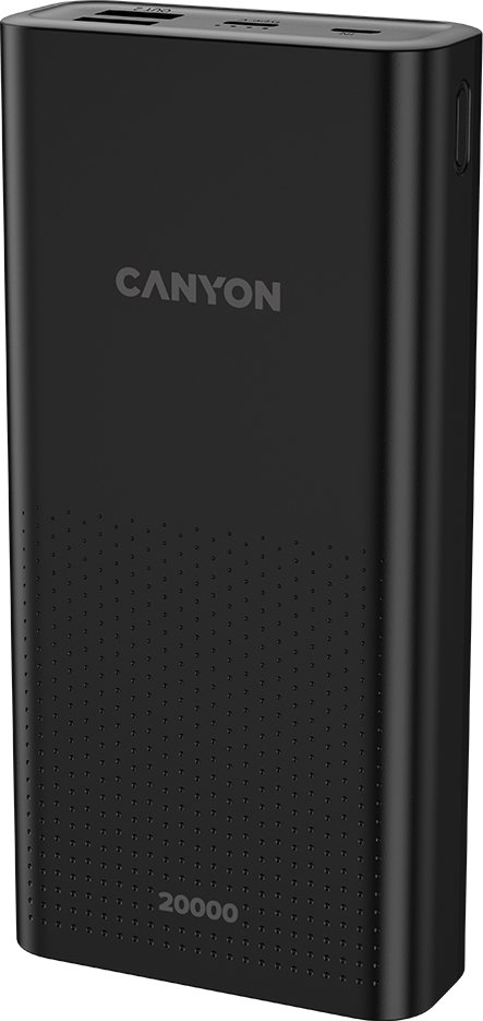 

Внешний аккумулятор Canyon PB-2001 20000mAh (черный)