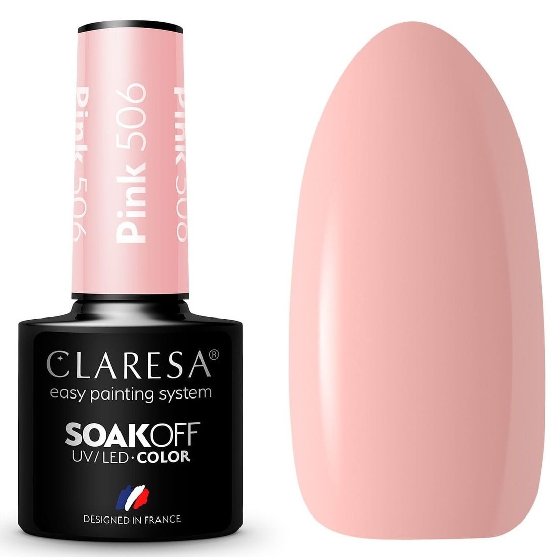 

Гель-лак Claresa Hybrid Pink 506 5 мл