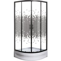 Душевой уголок Мономах ДУ 90/180 МЗ BL