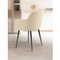 Стул с подлокотниками Mara Эмеральд (бежевый)