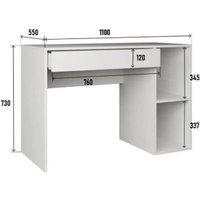 Стол King Style Tout (белый)