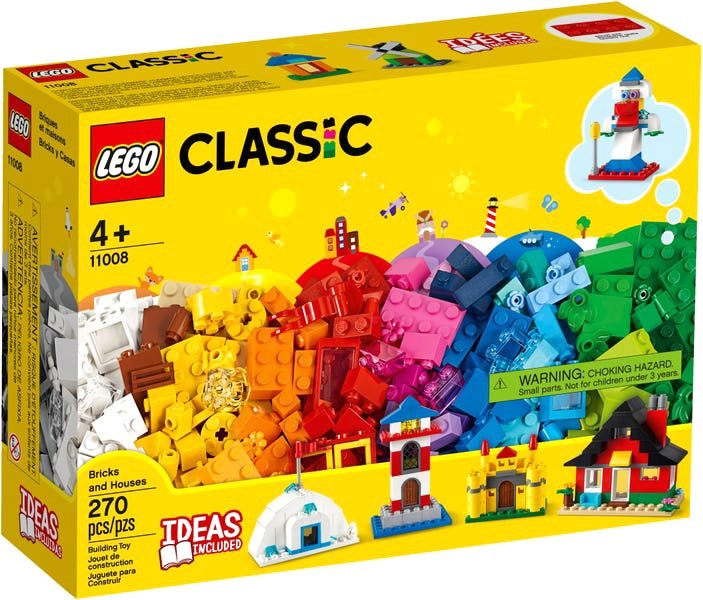 

Набор деталей LEGO Classic 11008 Кубики и домики