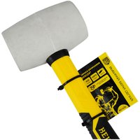 Киянка Berger 450г BG1526 (белый, фиберглассовая рукоятка)