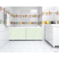 Фронтальный экран под ванну Метакам Кварт 148 ЭКS_004522 (зеленый иней)