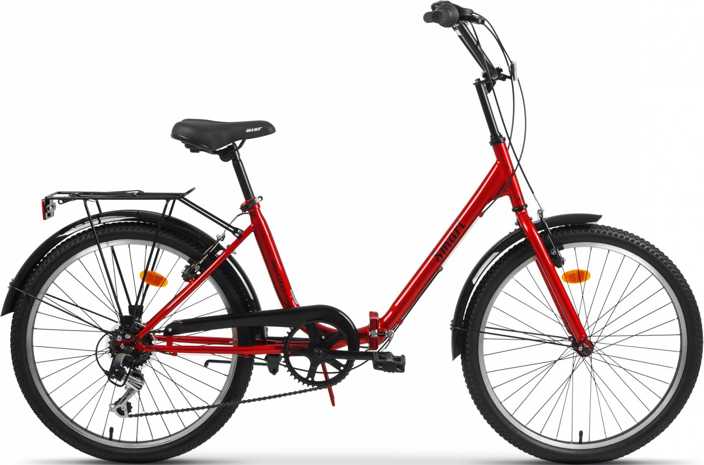

Велосипед AIST Smart 24 1.1 2024 (красный/черный)