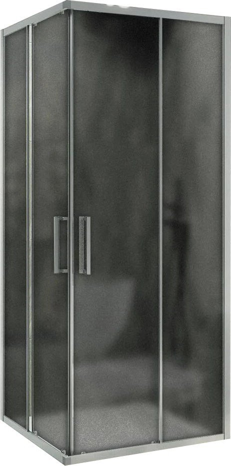Душевой уголок MaybahGlass MGY-1329-5 (графит матовый стекло/хром матовый)