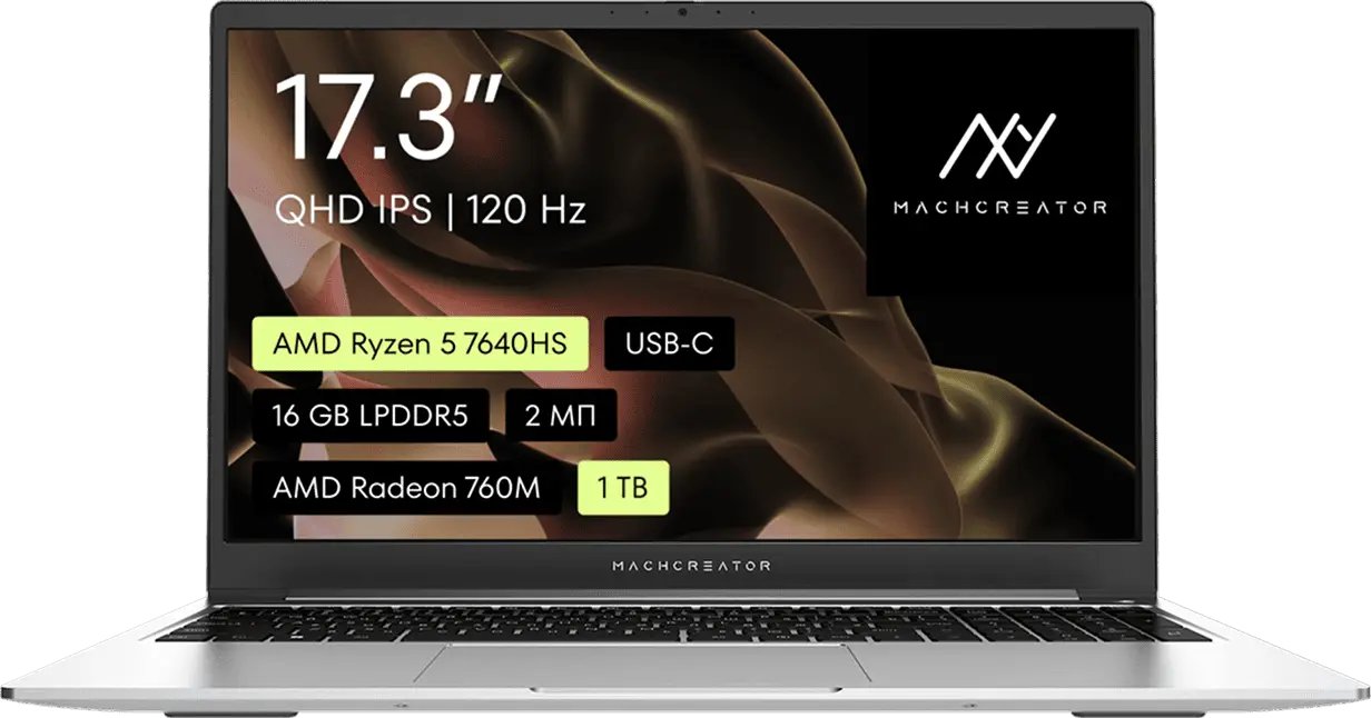 

Ноутбук Machcreator Genesis R17 JJ00G400HRU