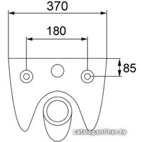 Унитаз Calani Loyd Slim CAL-C0020 (черный)
