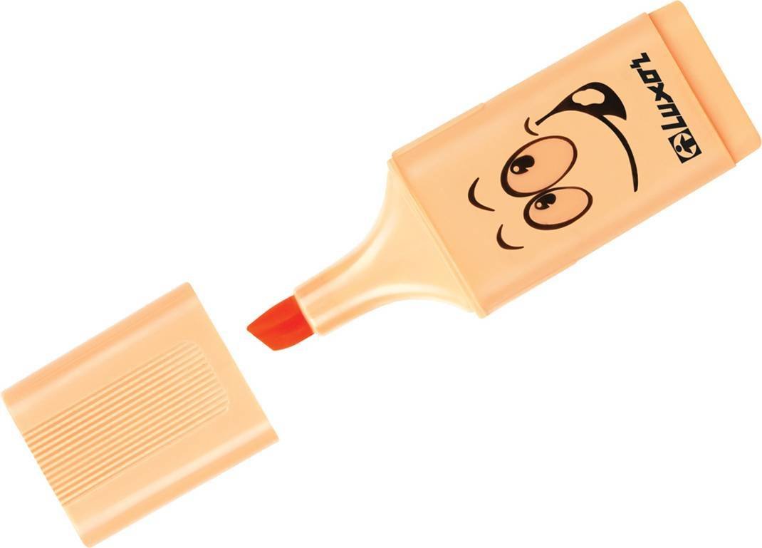 

Текстовыделитель Luxor Eyeliter Pastel 4033P (пастельный оранжевый)