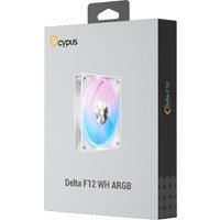Вентилятор для корпуса Ocypus Delta F12 WH ARGB