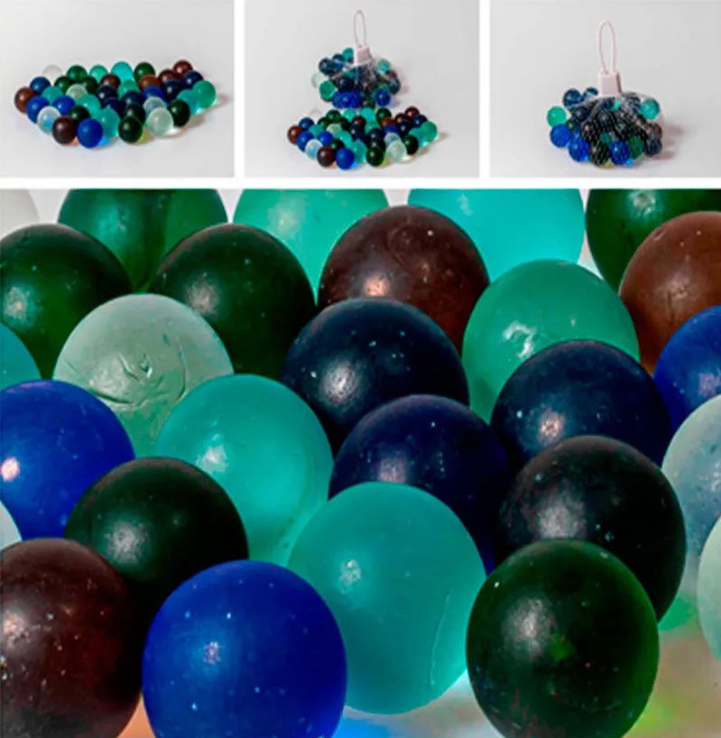 

Декорация Barbus Микс шары Glass 004 200 г