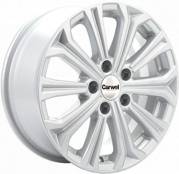 

Литые диски Carwel Кудро 1610 16x6.5" 5x114.3мм DIA 60.1мм ET 45мм SLT