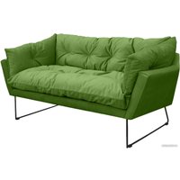Диван Brioli Анико двухместный (V9/фисташковый)