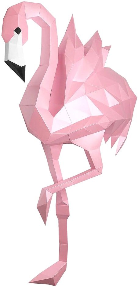 

PaperCraft PAPERRAZ Фламинго Инга