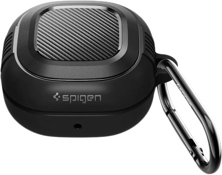 

Чехол Spigen Rudger Armore ASD01276 (для Galaxy Buds 2/Pro/Live, черный)