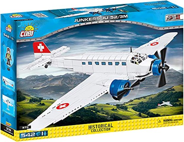

Конструктор Cobi World War II 5711 Junkers Ju52/3m