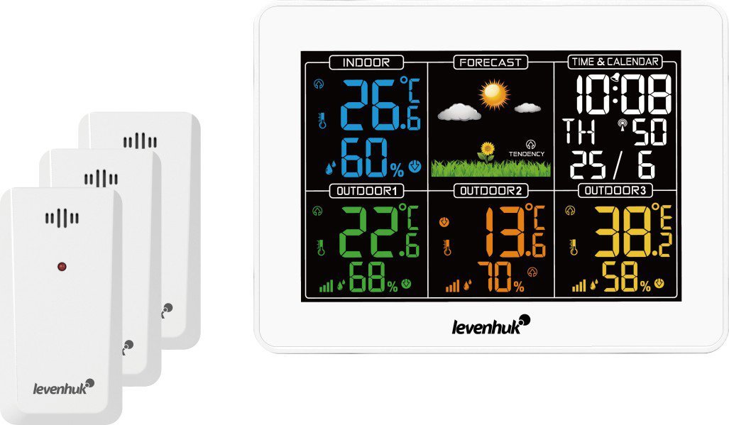 

Метеостанция Levenhuk Wezzer PLUS LP60 78896