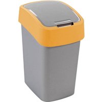 Мусорное ведро Curver Flip Bin (9 л, серый/оранжевый)