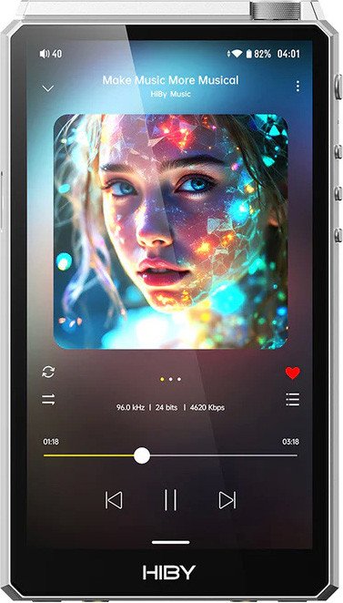Hi-Fi плеер HiBy R6 III 2025 (серебристый)
